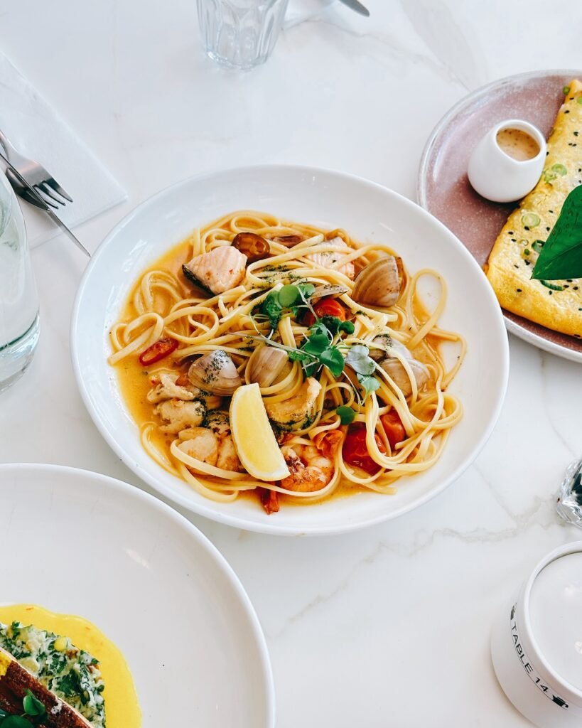 Pasta at Botanic Cafe Toorak Village